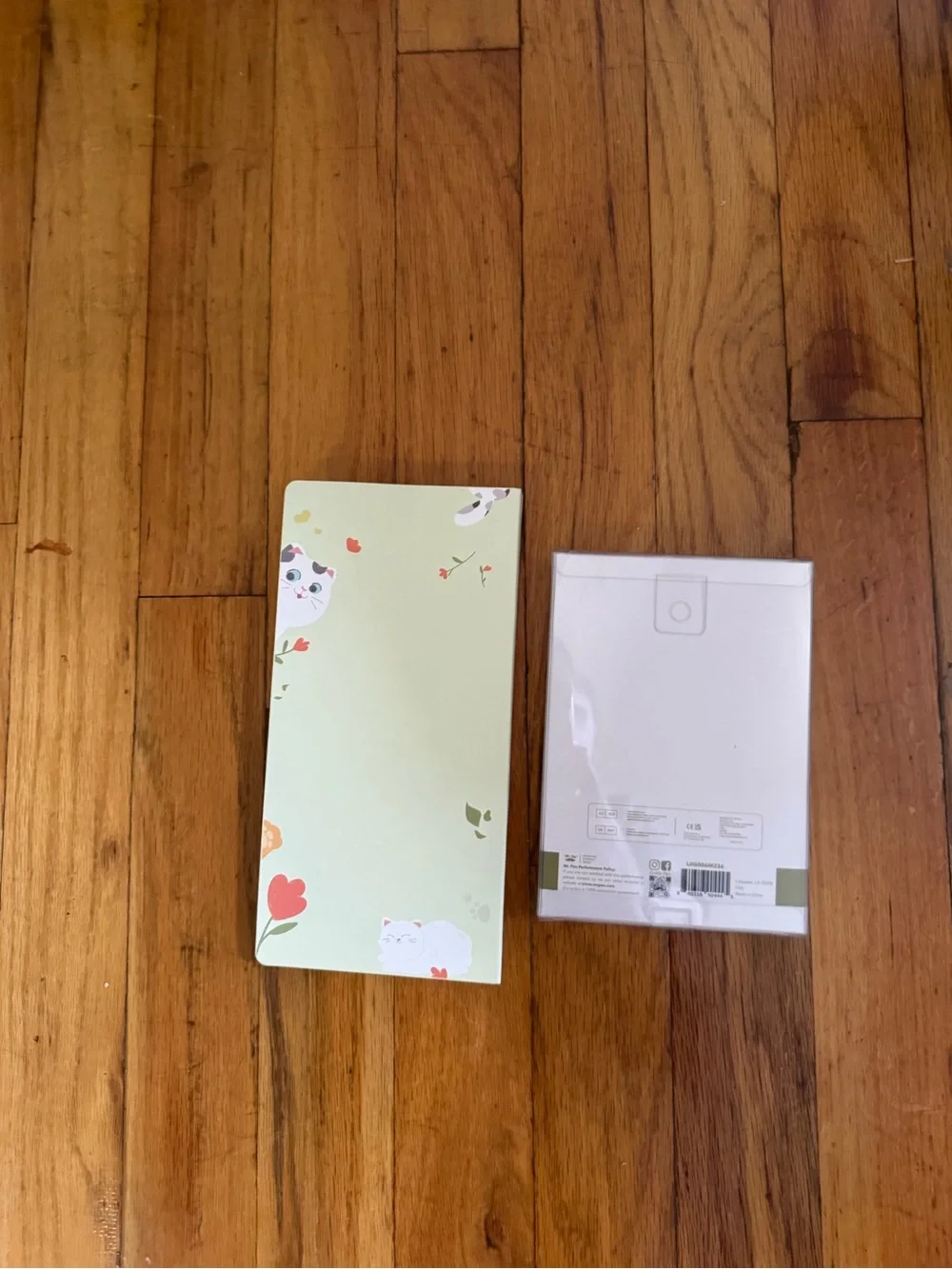 Cat Sticky Note Set with Pastel Highlighters